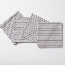 Agrarian Stripe Napkin - Set of 4 - Napkins