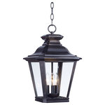 Maxim - Maxim Knoxville 3-Light Outdoor Pendant, Bronze - This Knoxville 3-Light Outdoor Pendant from Maxim has a finish of Bronze and fits in well with any Traditional style decor.