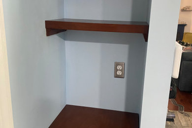 Custom Hardwood Shelving