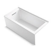 Kohler Underscore 60" X 30" Alcove Bath w/ Left-Hand Drain, White