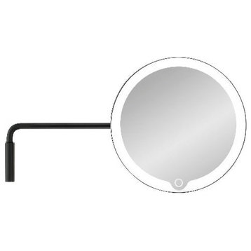 Modo Led Wall Mounted Vanity Mirror Black