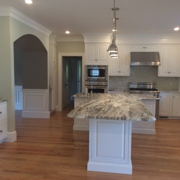Show-stopping Winchester, MA Custom-Designed, Bright Kitchen
