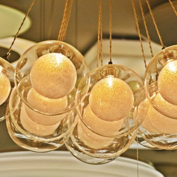 REFLECTION SNOW MODERN MULTI PENDANT CHANDELIER