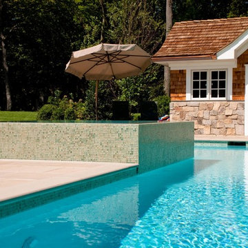 Perimeter Overflow Spa & Pool Design/Installation Bergen County Northern NJ