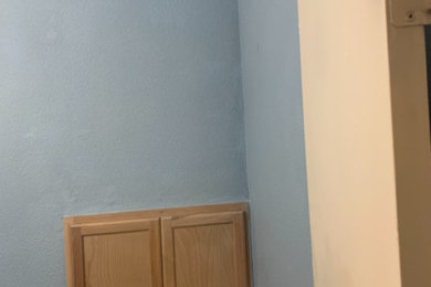 Example of a minimalist home design design in Las Vegas
