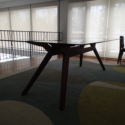 Walnut Dining table and chairs - Products