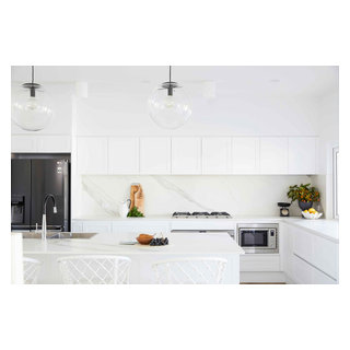 Home Beautiful Hamptons Home - Beach Style - Kitchen - Sydney - by Hall ...