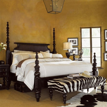 Tommy Bahama, Kingstown Sovereign Queen Poster Bed