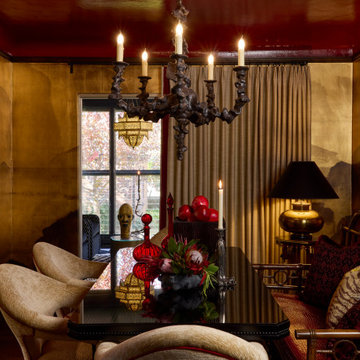 Moody & Dramatic Dining Room