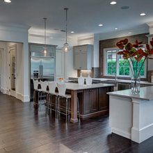 family room with kitchens