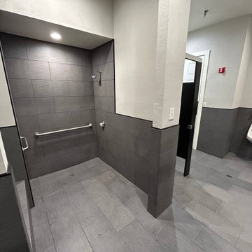 Commercial restroom remodeling