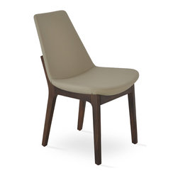 EIFFEL WOOD WALNUT-BONE PPM - Dining Chairs