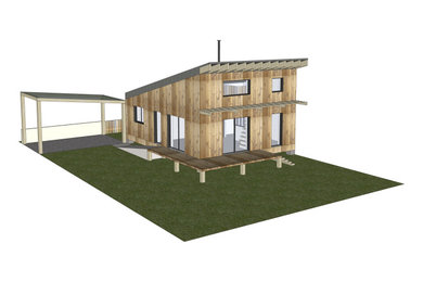 Maison neuve esprit loft-atelier