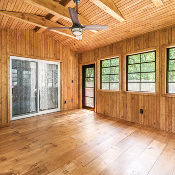 Rustic Comfort: Custom 3-Season Room