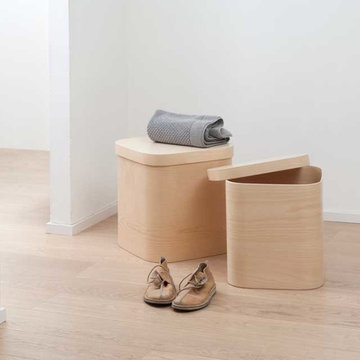 SCATOLE 80 wooden box with lid