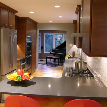 Mid Century to Modern Kitchen