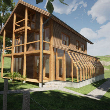 Holzskeletthaus Arzberg