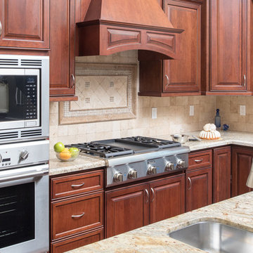 Scripps Ranch Kitchen Remodel Featuring Starmark Cherry Cabinetry