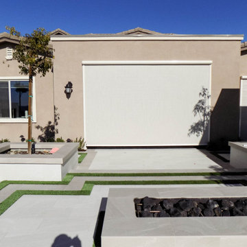 Two Motorized Power Screens in Rowland Heights, California