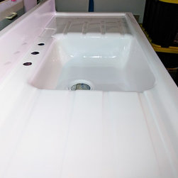 AFTER- Old Steel Kitchen sink Permanent Casting - Products