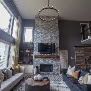 Fishers Residence - Contemporary Rustic + Industrial