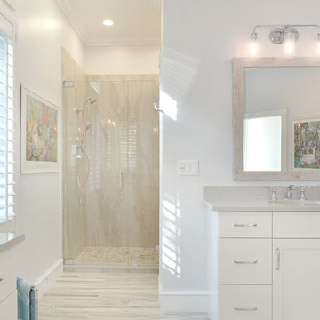 Beachy Master Bath