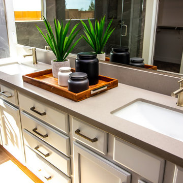 Bathroom Tile and Vanity Top