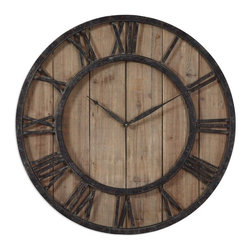 Rustic Refinement -- Wall Clock - Products