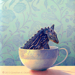 Monster in a Teacup - Nursery Decor