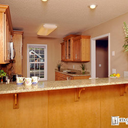 Oak Shaker Cabinets 4 - Kitchen Cabinetry