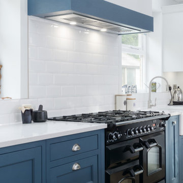 Blue In Frame Family Kitchen extension in Penarth