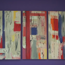Window 1, 2, & 3 - Paintings