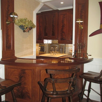 Verre Eglomise Backsplash