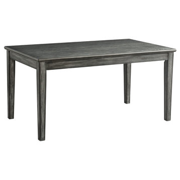 Picket House Furnishings Austin Extendable Dining Table in Dark Gray