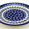 Polish Pottery  Dessert Plate, Pattern Number: 1085a