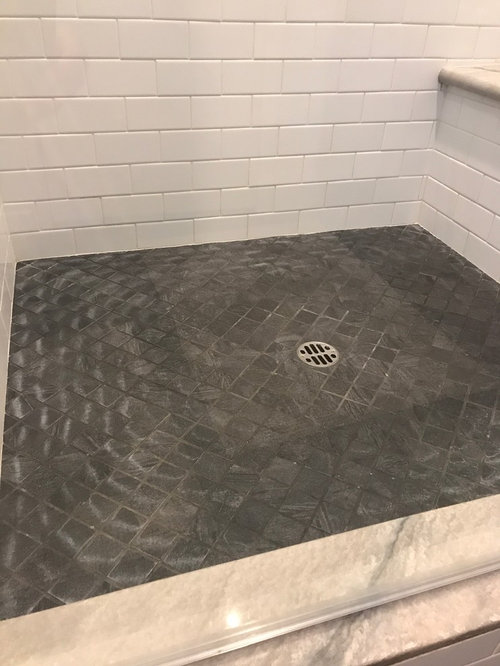 Black Shower Tile, How To Remove Tile In A Shower