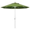 9' Aluminum Umbrella Push Tilt, Sunbrella, Spectrum Cilantro