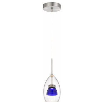 Cal UP-128-CL-BLUCL 13 Inch 6W LED Pendant