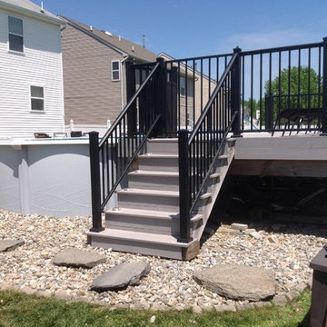 DIY Pool Aluminum Railing System