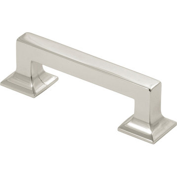 Belwith Hickory 3 " Studio Collection Bright Nickel Cabinet Pull P3010-14