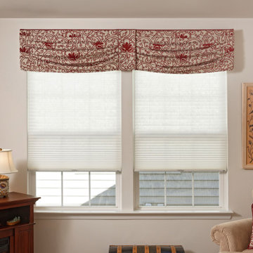 Casual Valances for a Country Home