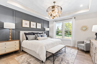 Bedroom - transitional bedroom idea in Baltimore