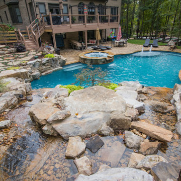 Free Form Swimming Pool: Dive into Timeless Elegance