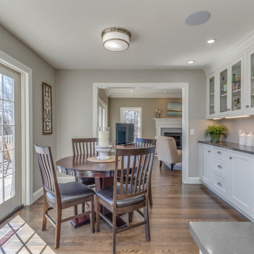 Frosty White & Bright Kitchen