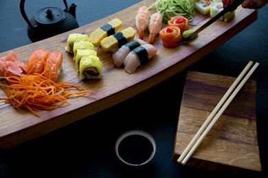 Sushi och tapas fat