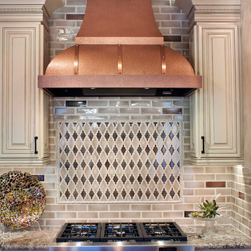 Antique Hammered Copper Hood