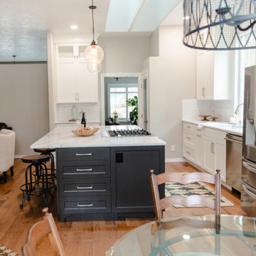 Turning a dark, cramped kitchen to bright and inviting!