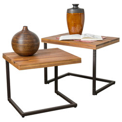 Industrial Coffee Table Sets by GDFStudio