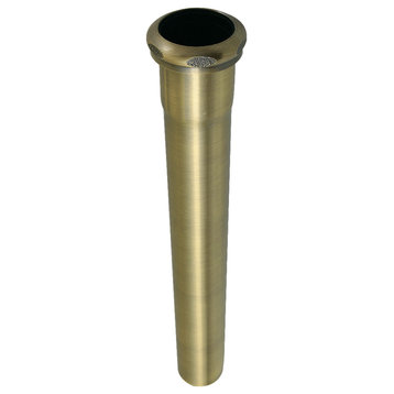 EVP3003 1-1/2" x 12" Brass Slip Joint Tailpiece Extension Tube