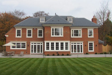 Modern house exterior in Buckinghamshire.